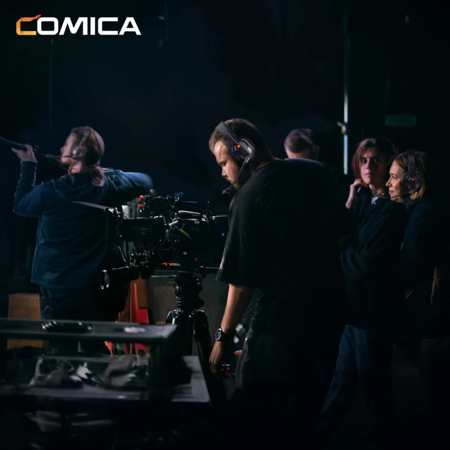 Беспроводная система связи COMICA Seekcom S1 для 5 пользователей с полнодуплексной коммуникацией на расстоянии до 1300 футов для командной связи