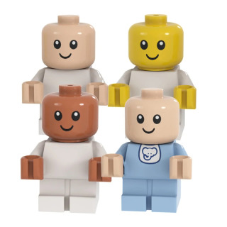 Детские строительные блоки, игрушки MOC, кирпичи, сделай сам, детская карета, подарки для детей