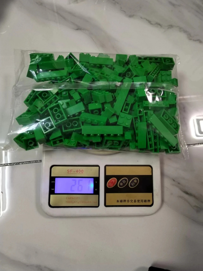 Массовые строительные блоки, большие кирпичи, 17 однотонных, 260 г, бесплатная сборка, совместимые LEGO, детские развивающие креативные игрушки «сделай сам»