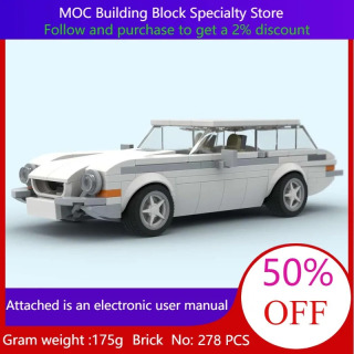 Qurilish bloki modeli 278 qismlari MOC City Speed ​​​​1800 ES 1971 Oʻgʻil bolalar uchun kattalar uchun Rojdestvo tugʻilgan kun sovgʻalari uchun ijodiy qurilish oʻyinchoqlari