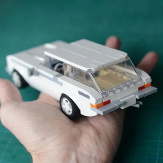 Qurilish bloki modeli 278 qismlari MOC City Speed ​​​​1800 ES 1971 Oʻgʻil bolalar uchun kattalar uchun Rojdestvo tugʻilgan kun sovgʻalari uchun ijodiy qurilish oʻyinchoqlari