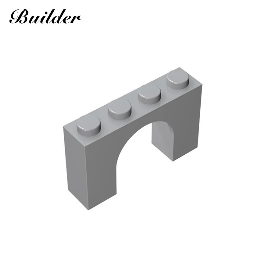 6182 Brick Arch Vault 1x4x2 Moslashuvchan plitalar DIY qismlari 10 dona Barcha brendlarga mos bolalar uchun oʻquv oʻyinchoqlari