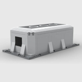 Moc Building Bricks Популярная Звездная Модель Фильма Barracks Building Technology Модульные Блоки Конструйон Набор Игрушек Сборка Подарки