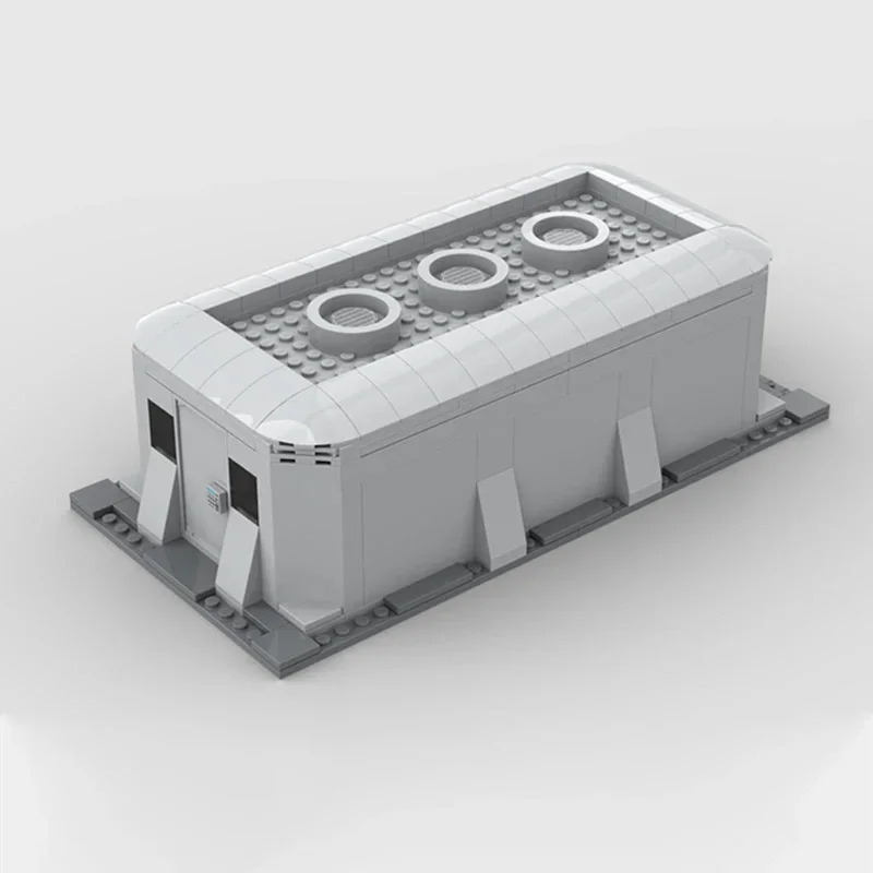 Moc Building Bricks Популярная Звездная Модель Фильма Barracks Building Technology Модульные Блоки Конструйон Набор Игрушек Сборка Подарки