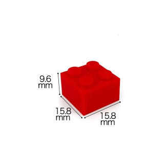 2x2 nuqtali qurilish bloklari 100g 79 dona bolalar uchun oʻyinchoqlar Lego original bolalar sovgʻasi bilan mos keladi
