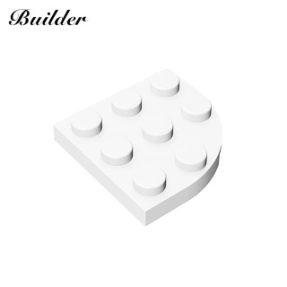 Little Builder 30357, строительные блоки, технологические DIY 3x3, клиновая пластина с закругленной дугой, MOC, развивающая игрушка для творчества для детей