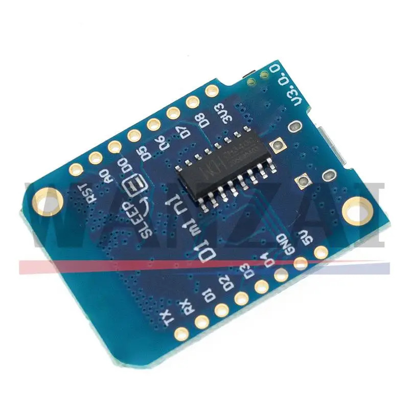 Wemos D1 Mini V3.0.0 WIFI Internet-narsalarni rivojlantirish kengashi Arduino Nodemcu V2 MicroPython uchun ESP8266 CH340 CH340G 4MB