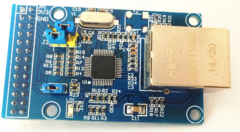 Ethernet moduli DP83848 PHY narsalar Interneti moduli MII RMII standart STM32 bilan