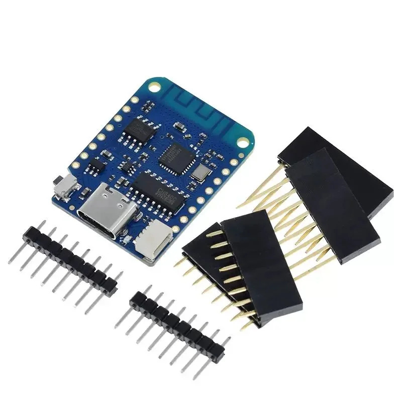 WEMOS D1 Mini V4.0.0 TYPE-C USB WIFI Internet-narsalar platasi ESP8266 4MB MicroPython Nodemcu Arduino bilan mos keladi