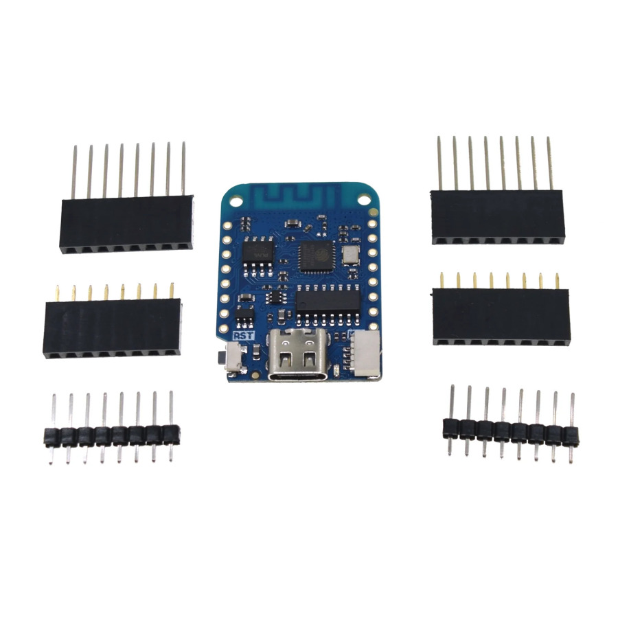 [1] LOLIN D1 Mini V4.0.0 - WEMOS WIFI Интернет вещей плата на основе ESP8266 4MB MicroPython Nodemcu Arduino совместимый