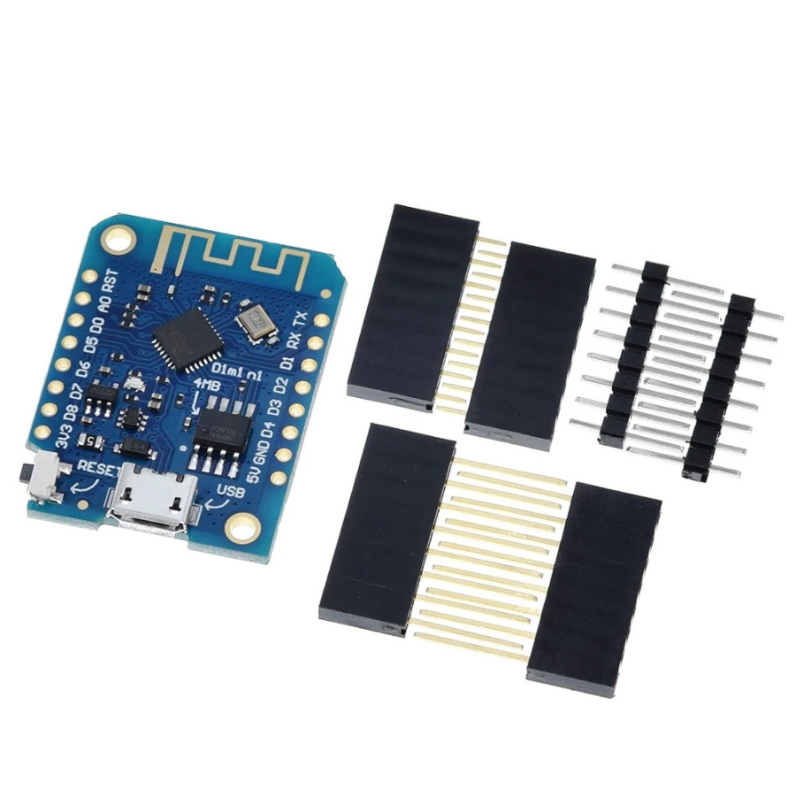 Arduino Nodemcu V2 MicroPython uchun ESP8266 CH340G 4MB asosidagi Wemos D1 Mini V3.0.0 WIFI Internet-narsalarni ishlab chiqish kengashi
