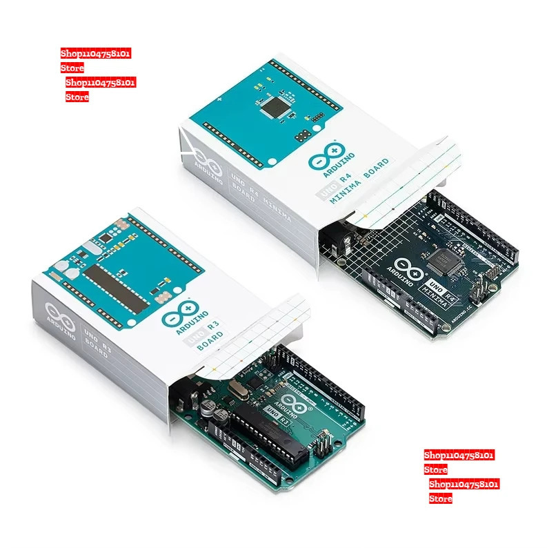 Mashhur original Arduino UNO R3/R4 Minima/WiFi IoT boshlangʻich toʻplami dasturlash qoʻllanmalari bilan