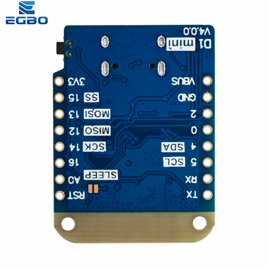 Для WEMOS D1 Mini V4.0.0 TYPE-C USB WIFI Плата Интернета вещей на базе ESP8266 4 МБ MicroPython Nodemcu для Arduino, совместимая