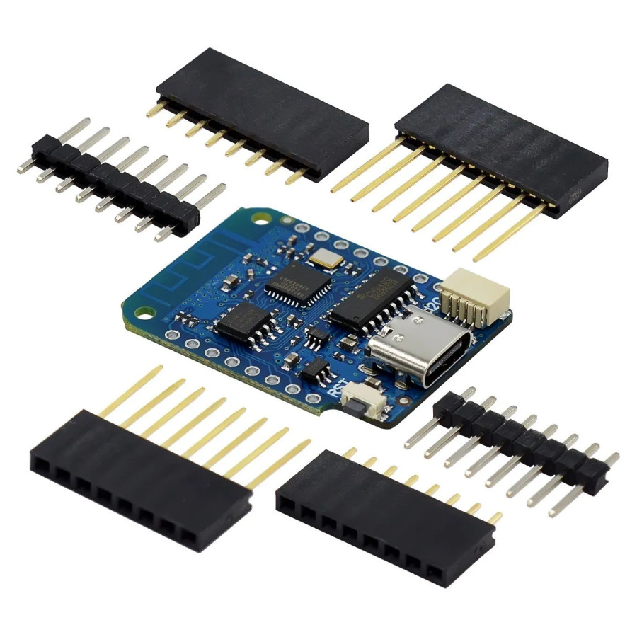 Для WEMOS D1 Mini V4.0.0 TYPE-C USB WIFI плата Интернета вещей на базе ESP8266 4 МБ MicroPython Nodemcu для Arduino, совместимая