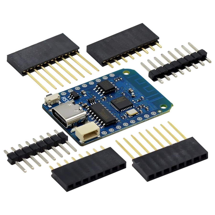 Для WEMOS D1 Mini V4.0.0 TYPE-C USB WIFI плата Интернета вещей на базе ESP8266 4 МБ MicroPython Nodemcu для Arduino, совместимая