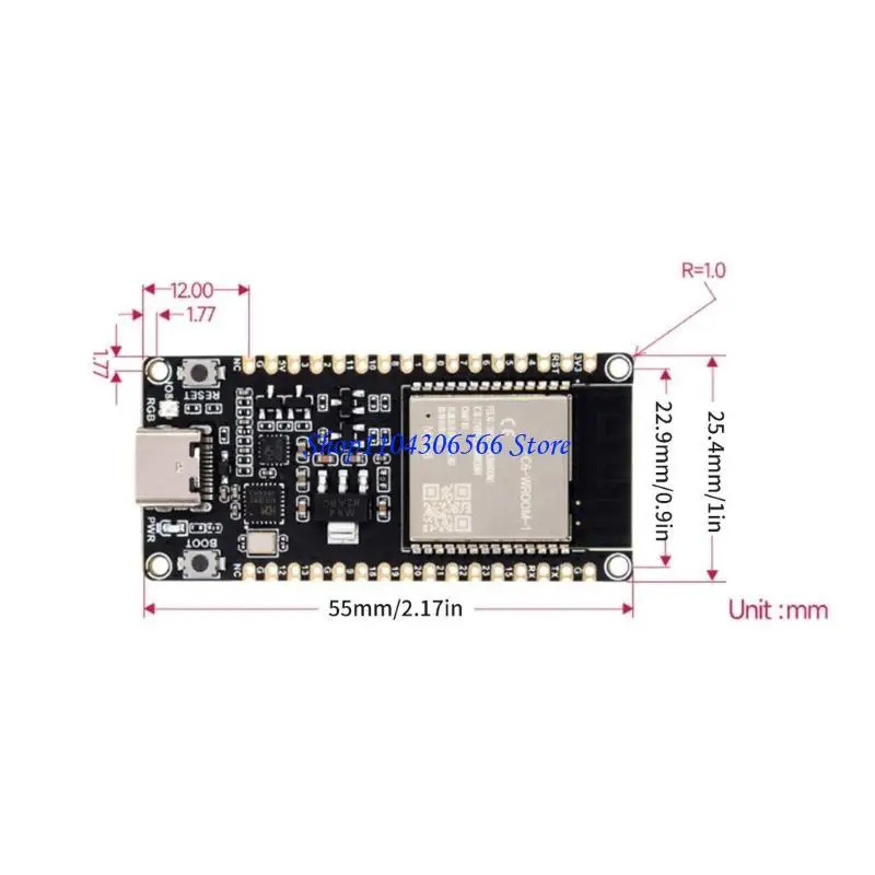 02DD ESP32-C6-DEV-KIT-N8FEATURE RICH Правление для промышленной автоматизации и проектов DIY