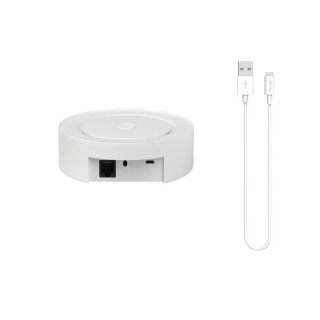 Smart ZigBee3.0/2.4G Wifi/Bluetooth5.0/Mesh Four In One Multi Mode Gateway Smart Home Devices Control Center Work with Tuya черный