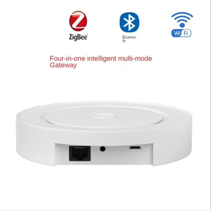 Smart ZigBee3.0/2.4G Wifi/Bluetooth5.0/Mesh Four In One Multi Mode Gateway Smart Home Devices Control Center Work with Tuya