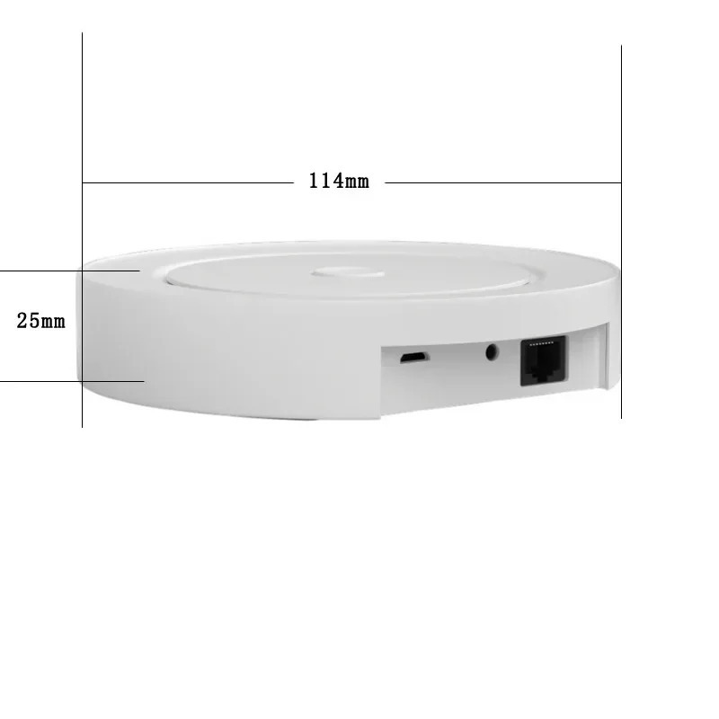 Smart ZigBee3.0/2.4G Wifi/Bluetooth5.0/Mesh Four In One Multi Mode Gateway Smart Home Devices Control Center Work with Tuya
