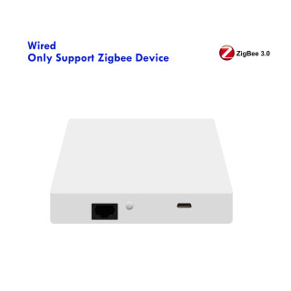 GIRIER Tuya ZigBee uy avtomatlashtirish tizimi uchun simli/simsiz Smart Bridge Gateway Hub, 128 tagacha qurilmalarni qoʻllab-quvvatlaydi, Alexa bilan ishlaydi СЕРЫЙ