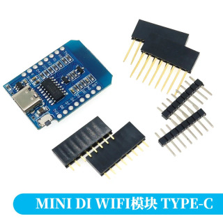 D1 mini - Mini NodeMcu 4 Мбайт Lua WIFI Плата разработки Интернета вещей на базе ESP8266 для WeMos Оранжевый