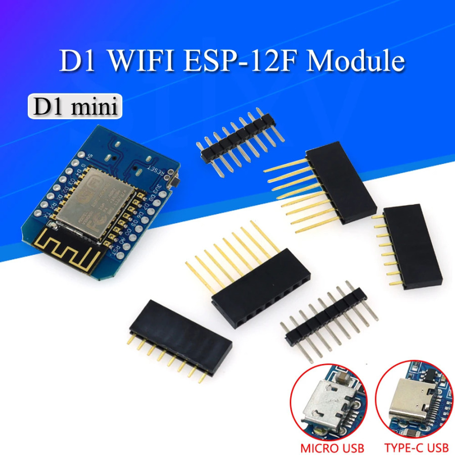 D1 mini - Mini NodeMcu 4 Мбайт Lua WIFI Плата разработки Интернета вещей на базе ESP8266 для WeMos