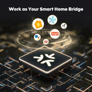 TONGOU Matter Gateway, Tuya Zigbee Hub, голосовое управление с Siri, HomeKit, SmartThings, Google Assistant, умный дом