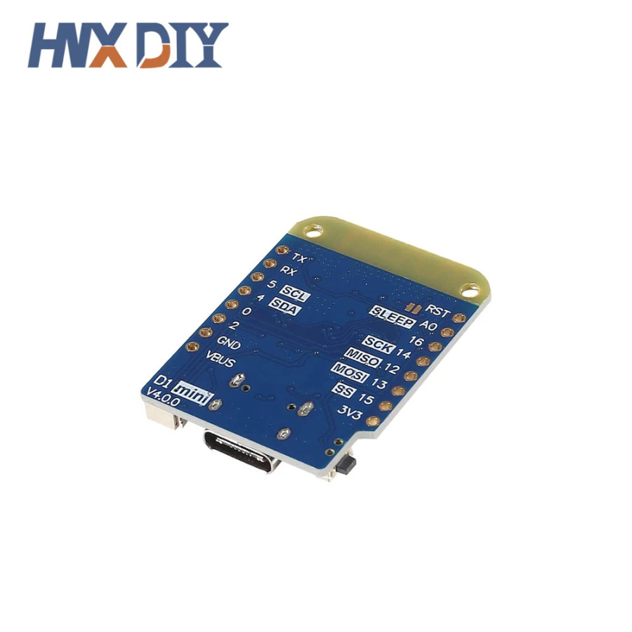 1-10 шт. WEMOS D1 Mini V4.0.0 TYPE-C WIFI плата Интернета вещей на базе ESP8266 4 МБ LOLIN 12C MicroPython Nodemcu для Arduino