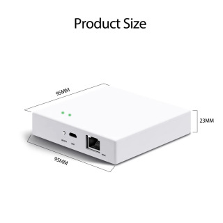 LoraTap Smart Home Tuya ZigBee Gateway Hub koʻprigi, tarmoq interfeysi ilovasi bilan Smart Life masofadan boshqarish moslamalari 256 tarmoqqa qadar