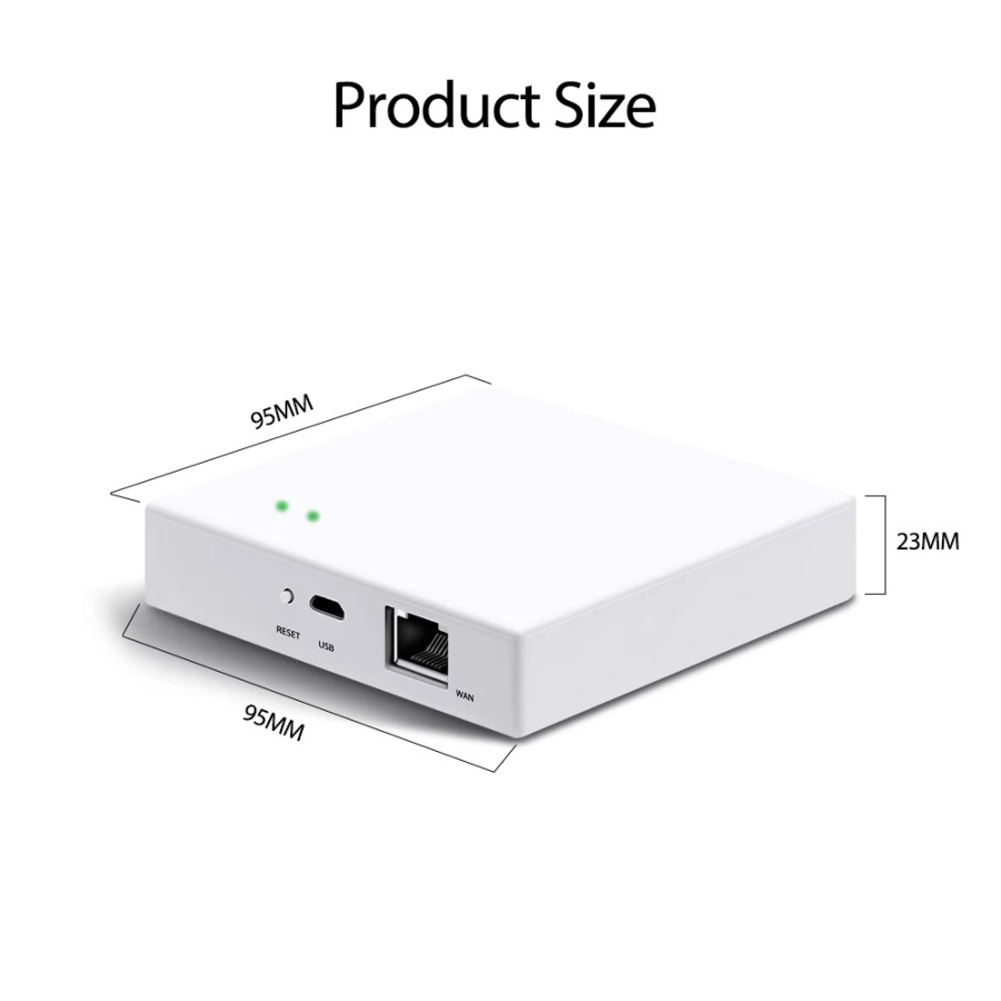 LoraTap Smart Home Tuya ZigBee Gateway Hub koʻprigi, tarmoq interfeysi ilovasi bilan Smart Life masofadan boshqarish moslamalari 256 tarmoqqa qadar