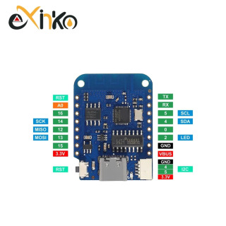 1/5/10 шт. WeMos D1 Mini ESP8266 WIFI Интернет вещей макетная плата на базе ESP-8266 D1 Mini V4.0.0 NodeMCU Lua плата IOT