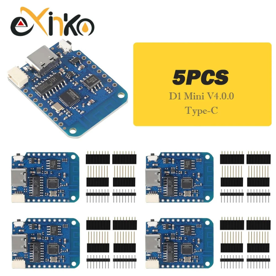 1/5/10 шт. WeMos D1 Mini ESP8266 WIFI Интернет вещей макетная плата на базе ESP-8266 D1 Mini V4.0.0 NodeMCU Lua плата IOT
