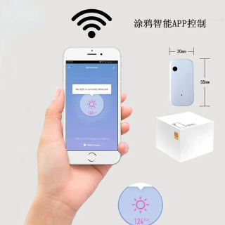 Tuya WiFi Doodle yorugʻlik sensori Intelligent Aloqa idrok etish muhit yorugʻligi sensori Fumi detektori Smartlife ulanishi
