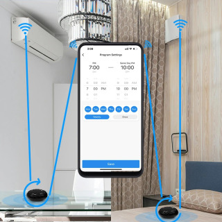 Инфракрасный пульт дистанционного управления Tuya Wi-Fi, устройства для умного дома, универсальный, совместимый с Alexa Google Home Voice Assistant TV Air