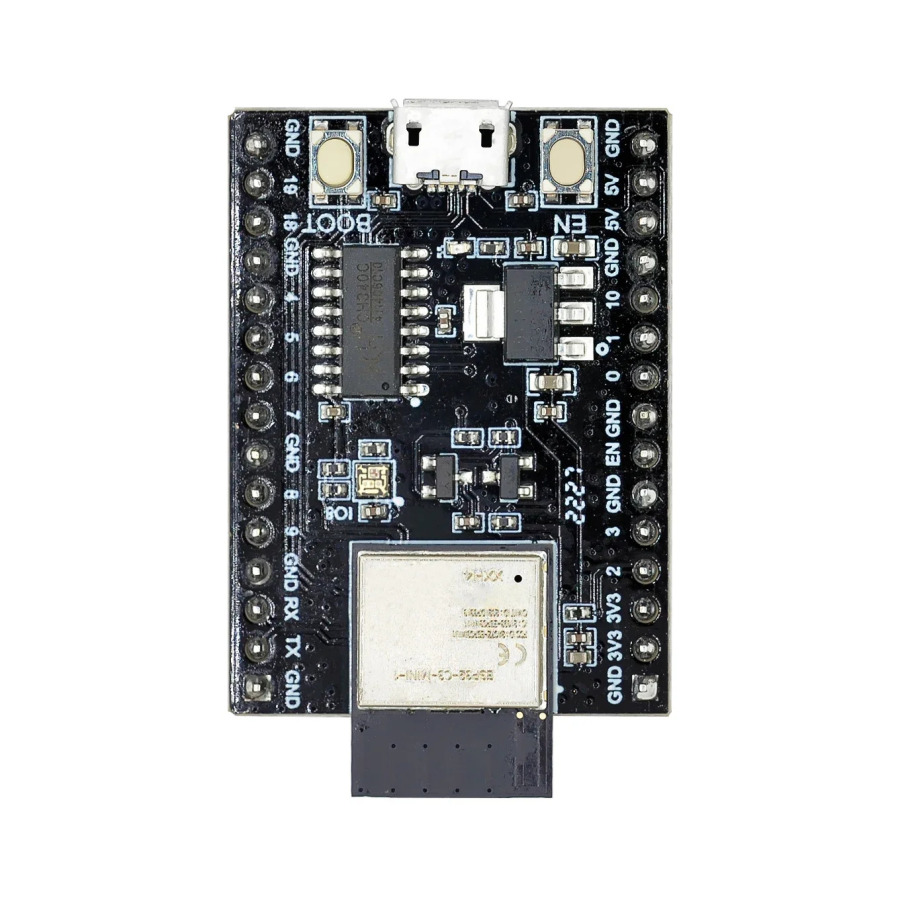 Макетная плата ESP32-C3 WiFi + Bluetooth 5.0, оснащенная ESP32-C3-MINI-1 ESP32 Wi-Fi модулем Интернета вещей для Arduino