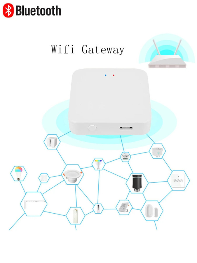 Смарт-замок Tuya беспроводной с поддержкой Wi-Fi 2,4 ГГц и управлением через приложение