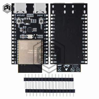 ESP32/ESP32-C6 WiFi+Bluetooth narsalar Interneti Dual Type-C ishlab chiqish platasi ESP32-C6-Dev-Kit C N16R8