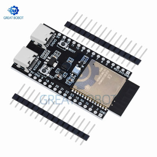 ESP32 / ESP32-C6 WiFi + Bluetooth Интернет вещей Двойная плата разработки Type-C Основная плата ESP32-C6-DevKit C N16R8
