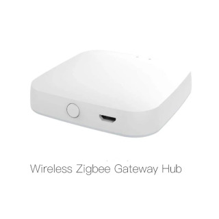 Умный хаб Moes Tuya ZigBee3.0, беспроводной/проводной шлюз-мост, дистанционное управление через приложение SmartLife, совместим с Alexa и Google Home Assistant Светло-серый