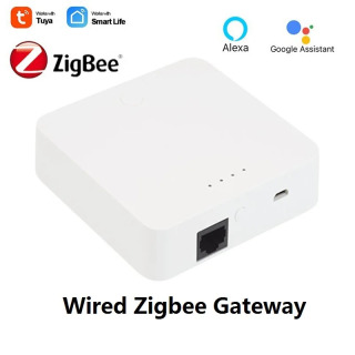 Simsiz simli shlyuz ZigBee 3.0 Tuya Smart Hub Bridge Smart Life ilovasi masofadan boshqarish pulti Alexa Google Home Assistant bilan ishlaydi светло-зеленый