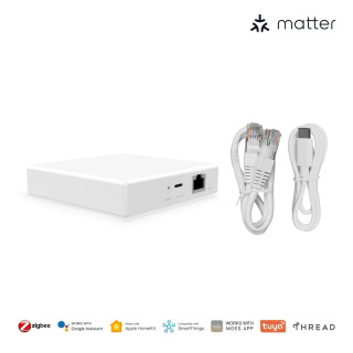 Умный шлюз Tuya Matter и проводной шлюз Tuya Zigbee совместимы с HomeKit, Google Home, Alexa, SmartThings Zemismaryt
