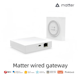 Умный шлюз Tuya Matter и проводной шлюз Tuya Zigbee совместимы с HomeKit, Google Home, Alexa, SmartThings Zemismaryt