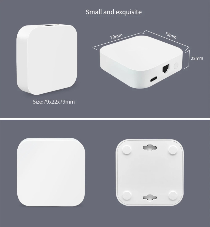 Lincukoo Tuya ZigBee Smart Gateway (Simli) Alexa va Home Assistant bilan mos keladigan barcha Tuya qurilmalarini qoʻllab-quvvatlaydi.