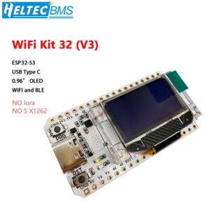 Heltec ESP32 WiFi Kit 32 (V3) макетная плата 0,96 дюйма синий OLED дисплей Интернет вещей для Arduino с радиатором