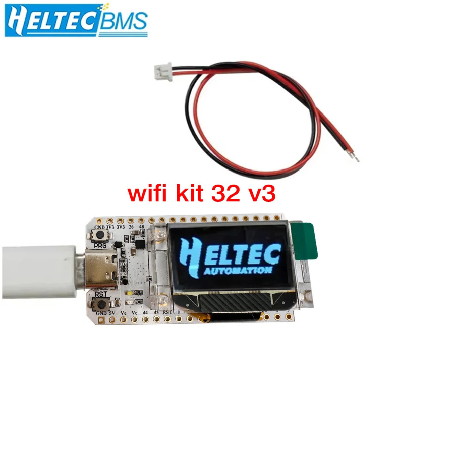Heltec ESP32 WiFi Kit 32 (V3) макетная плата 0,96 дюйма синий OLED дисплей Интернет вещей для Arduino с радиатором