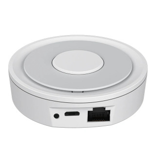 Tuya Smart ZigBee и Homekit Hub Gateway Wire Smart Home Bridge Пульт дистанционного управления работает с приложением Apple Home и Smart Life СЕРЫЙ