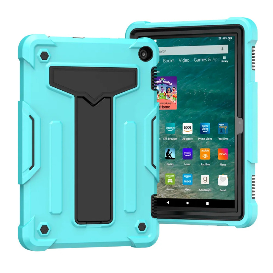 Сверхмощный защитный чехол для планшета с подставкой для Kindle Fire HD8 Plus 2022 2020, чехол Amazon Kindle HD10 HD 10 Plus Fire 7 2022