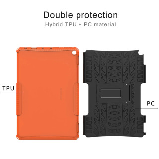 Amazon Fire HD 10 2021 (11-avlod) uchun zarbaga chidamli planshet stendlari korpusi, Fire HD10 HD10Plus 2021 uchun himoya sumkasi (11-avlod, 10,1 dyuym)