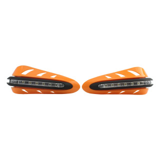 Mototsikl qoʻriqchilari manjetlari LED burilish signali miltillovchi qoʻriqchi Mototsikl kir velosipedi Enduro Handguard motokros