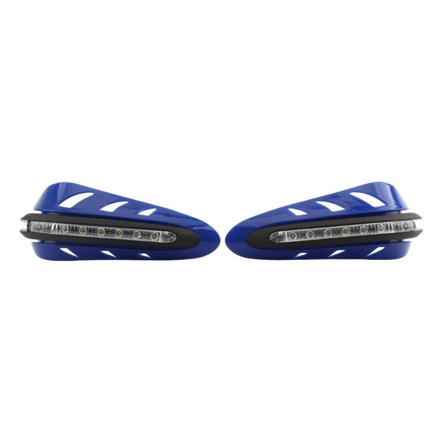 Mototsikl qoʻriqchilari manjetlari LED burilish signali miltillovchi qoʻriqchi Mototsikl kir velosipedi Enduro Handguard motokros